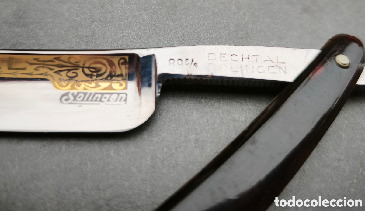 Antig&uuml;edades: Navaja de barbero bechtal - Foto 4