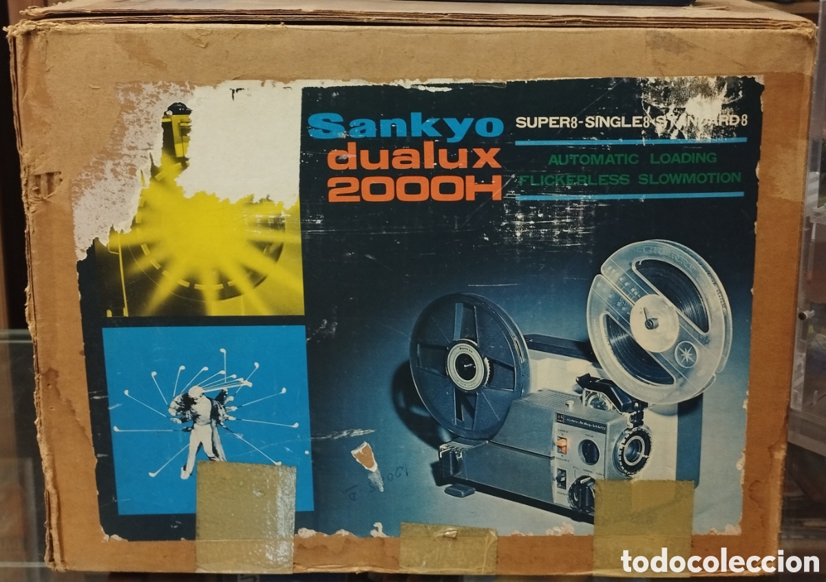 Antig&uuml;edades: Proyector super 8 sanyo dualux 2000h - Foto 1