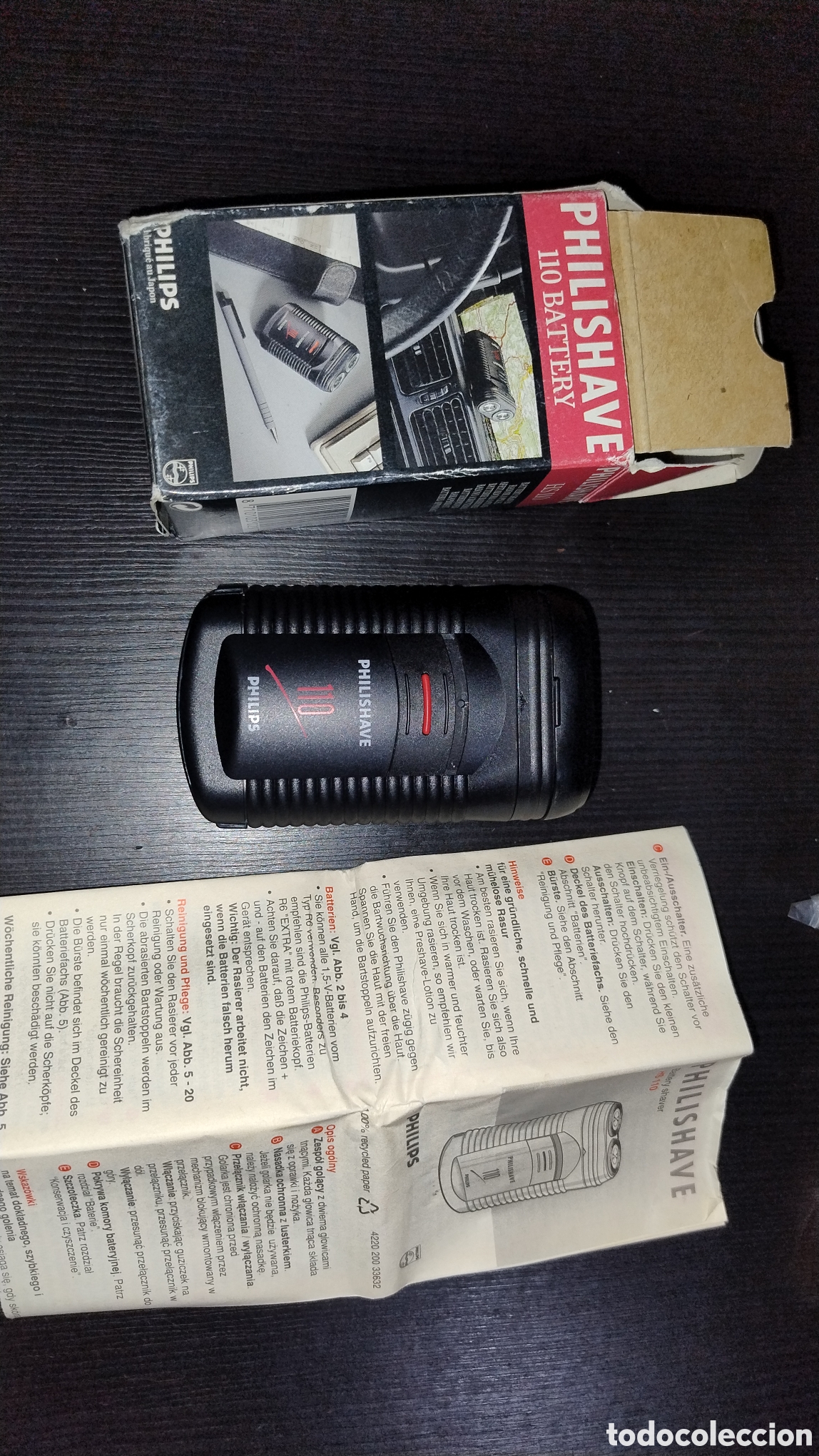 Antig&uuml;edades: Philips shape afeitadora manual - Foto 5