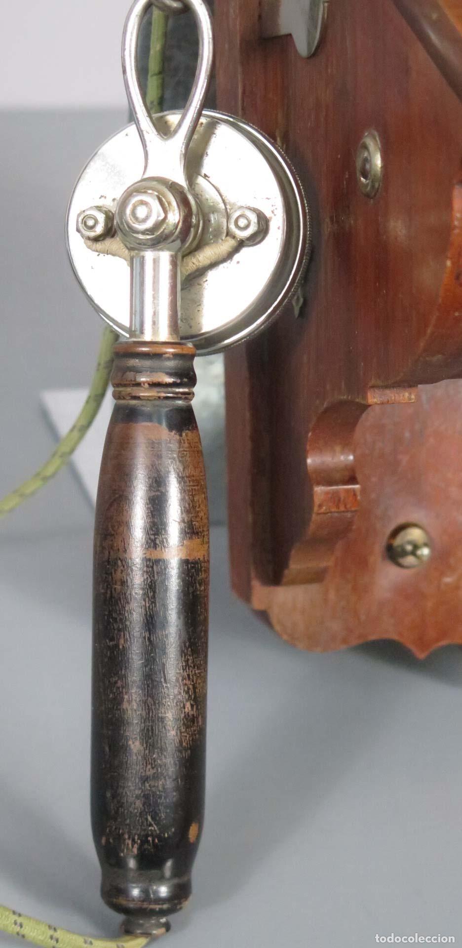 Tel&eacute;fonos: TELEFONO. ERICSSON MODELO 305. 29 OCT 1895 PATENT - Foto 6