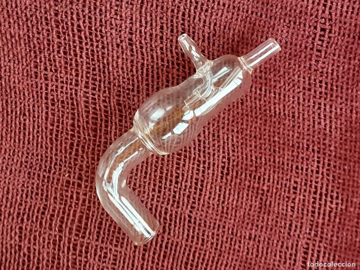 Antig&uuml;edades: PIEZAS DE LABORATORIO DE CRISTAL VIDRIO - Foto 4