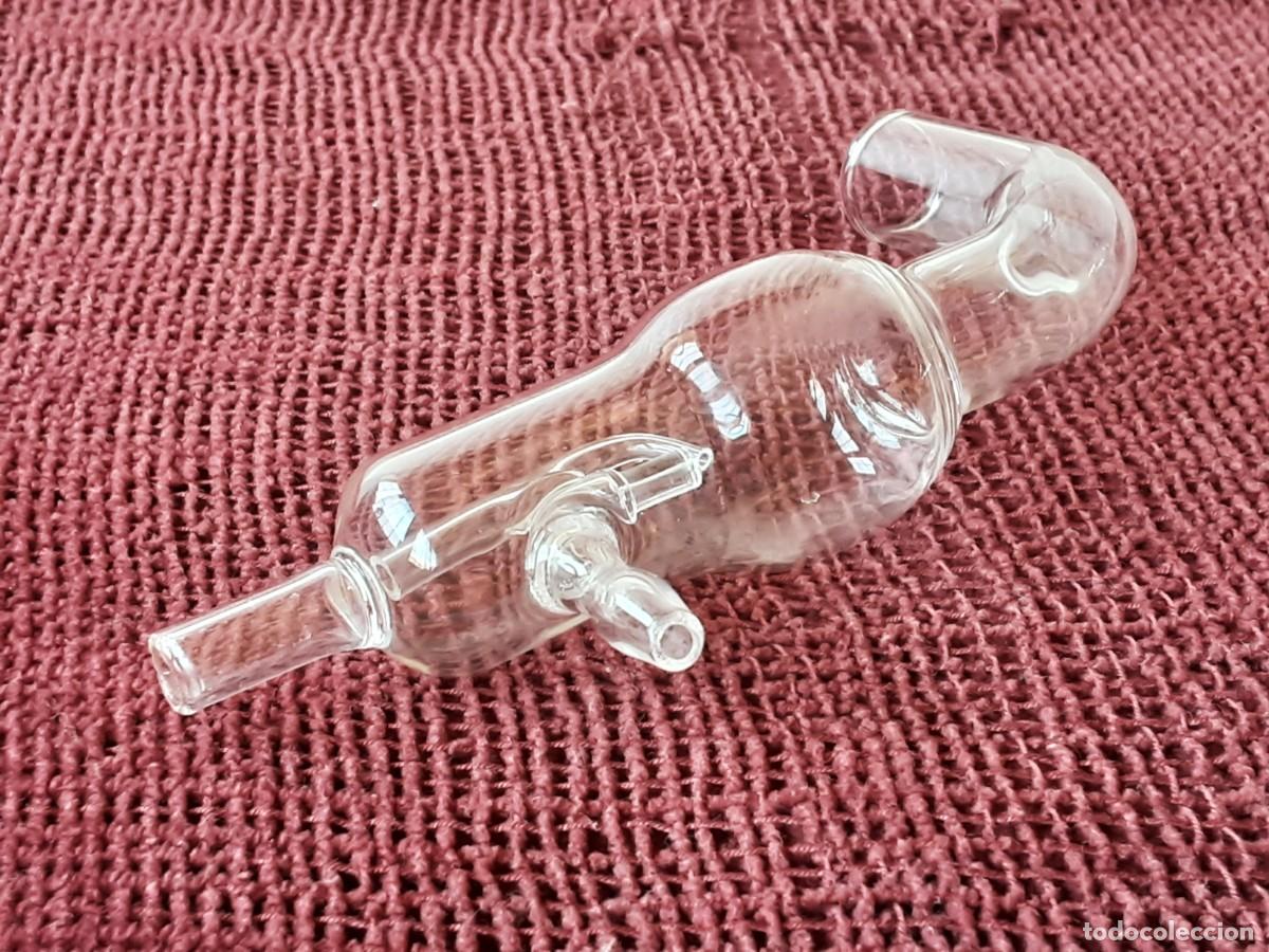 Antig&uuml;edades: PIEZAS DE LABORATORIO DE CRISTAL VIDRIO - Foto 5