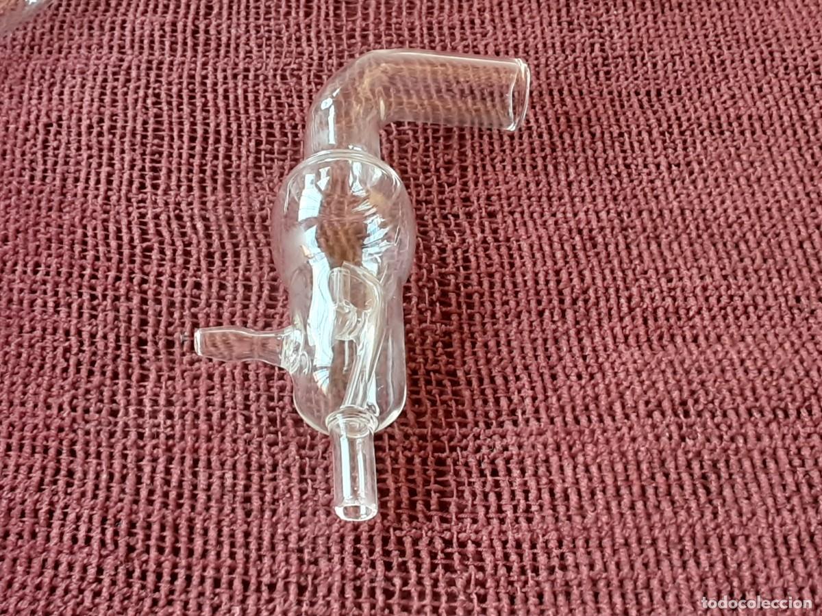 Antig&uuml;edades: PIEZAS DE LABORATORIO DE CRISTAL VIDRIO - Foto 7