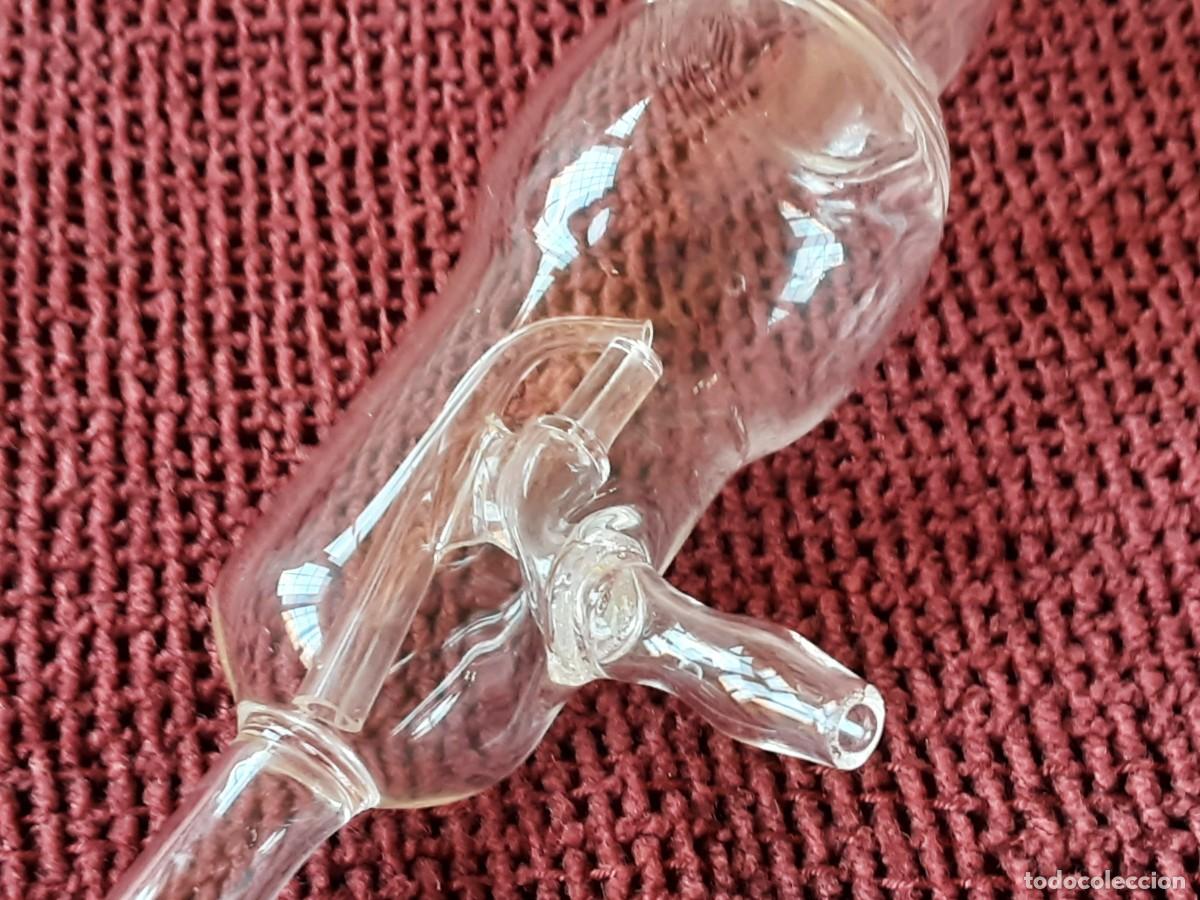 Antig&uuml;edades: PIEZAS DE LABORATORIO DE CRISTAL VIDRIO - Foto 9
