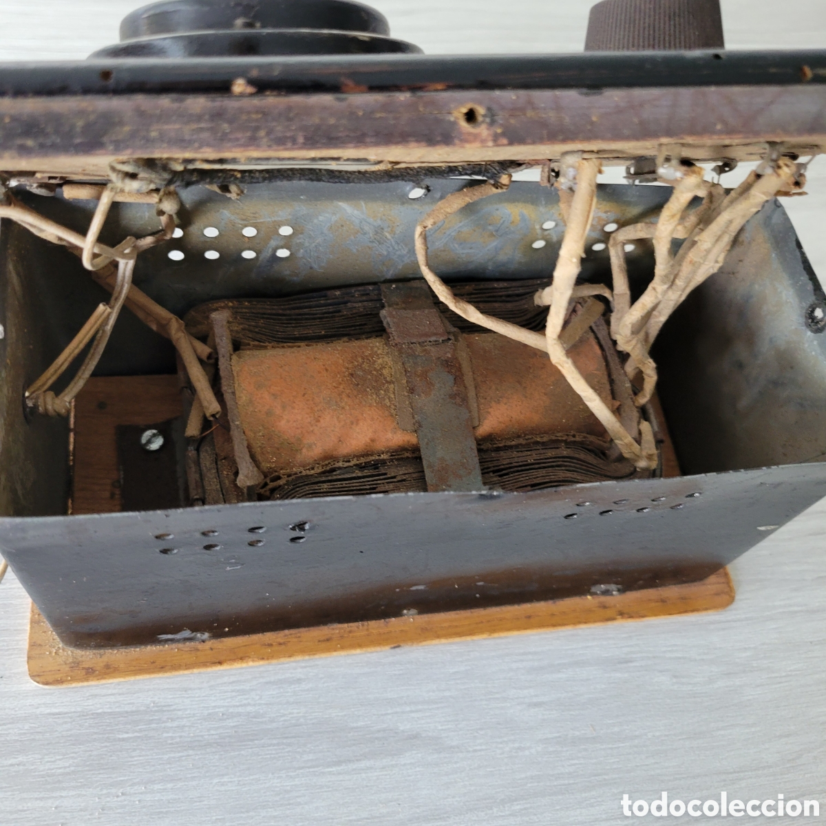 Antig&uuml;edades: Antiguo transformador elevador/reductor - Foto 4
