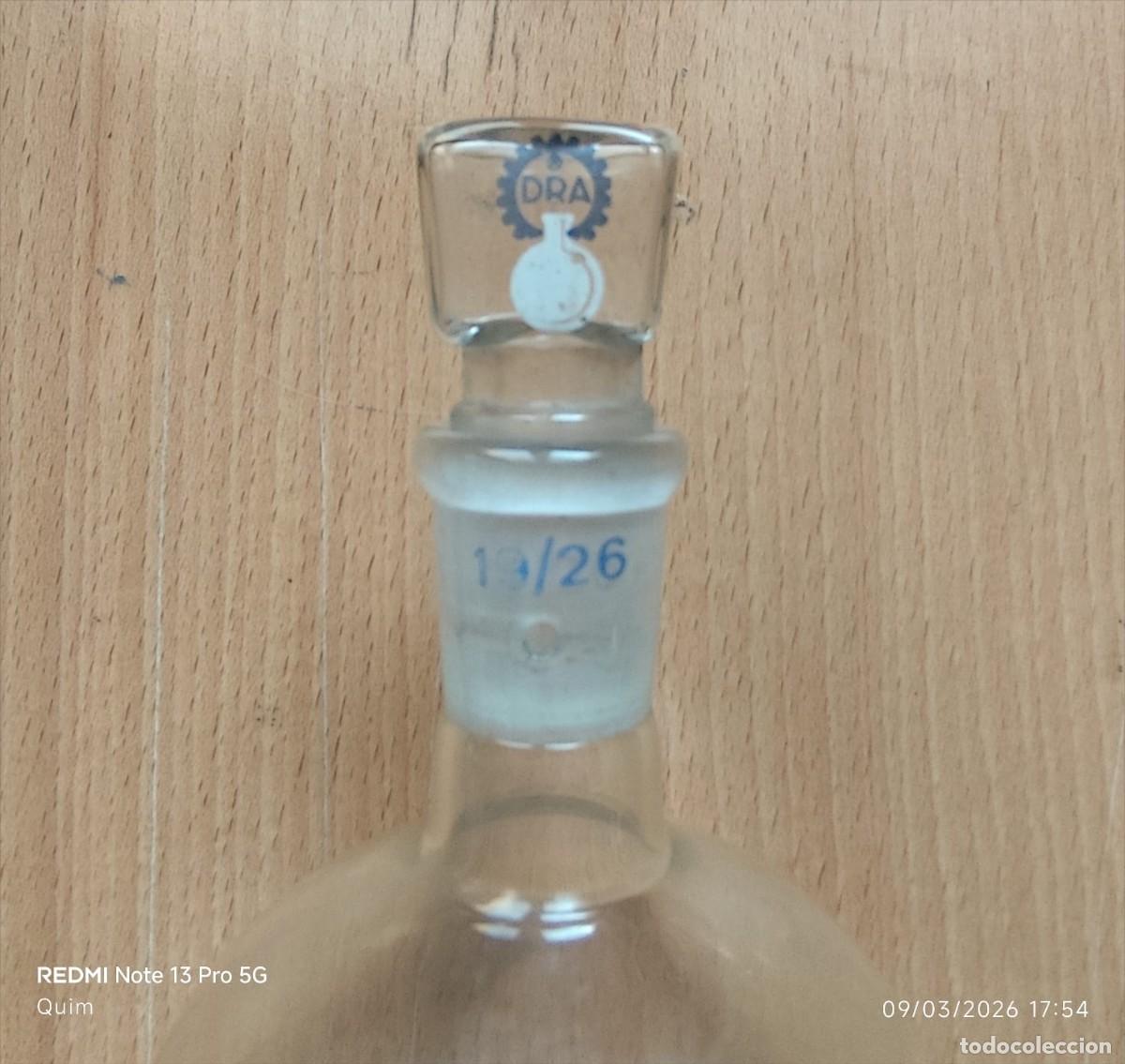 Antig&uuml;edades: Embudo separador-decantador de laboratorio - Foto 4