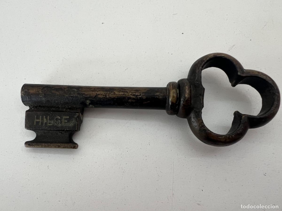 Antig&uuml;edades: LLAVE HILGE ANTIGUA 14 CMS - Foto 1