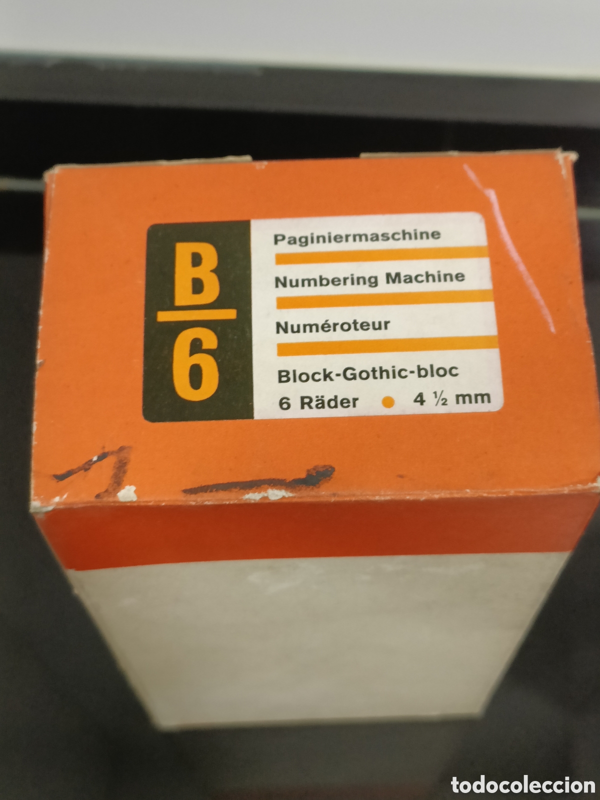 Antig&uuml;edades: Vintage Numeradora autom&aacute;tica Reiner B6 / B6K. - Foto 6