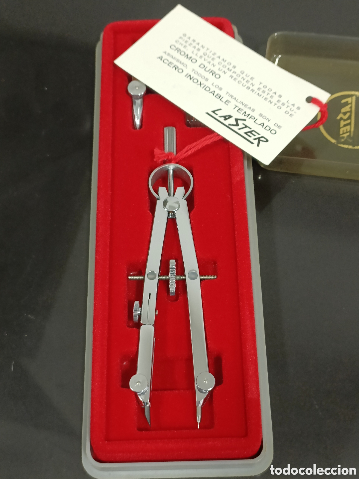 Antig&uuml;edades: comp&aacute;s de dibujo de la marca Laster modelo 116 - Foto 3