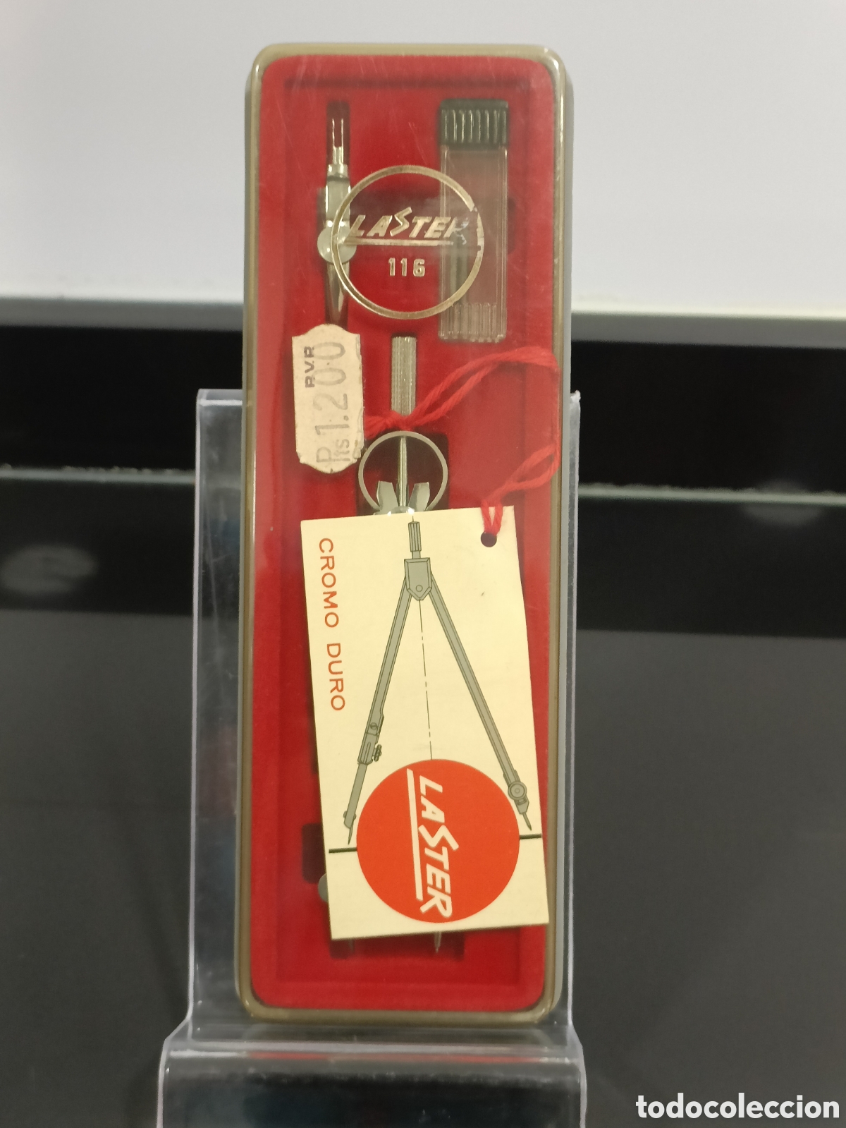 Antig&uuml;edades: comp&aacute;s de dibujo de la marca Laster modelo 116 - Foto 1