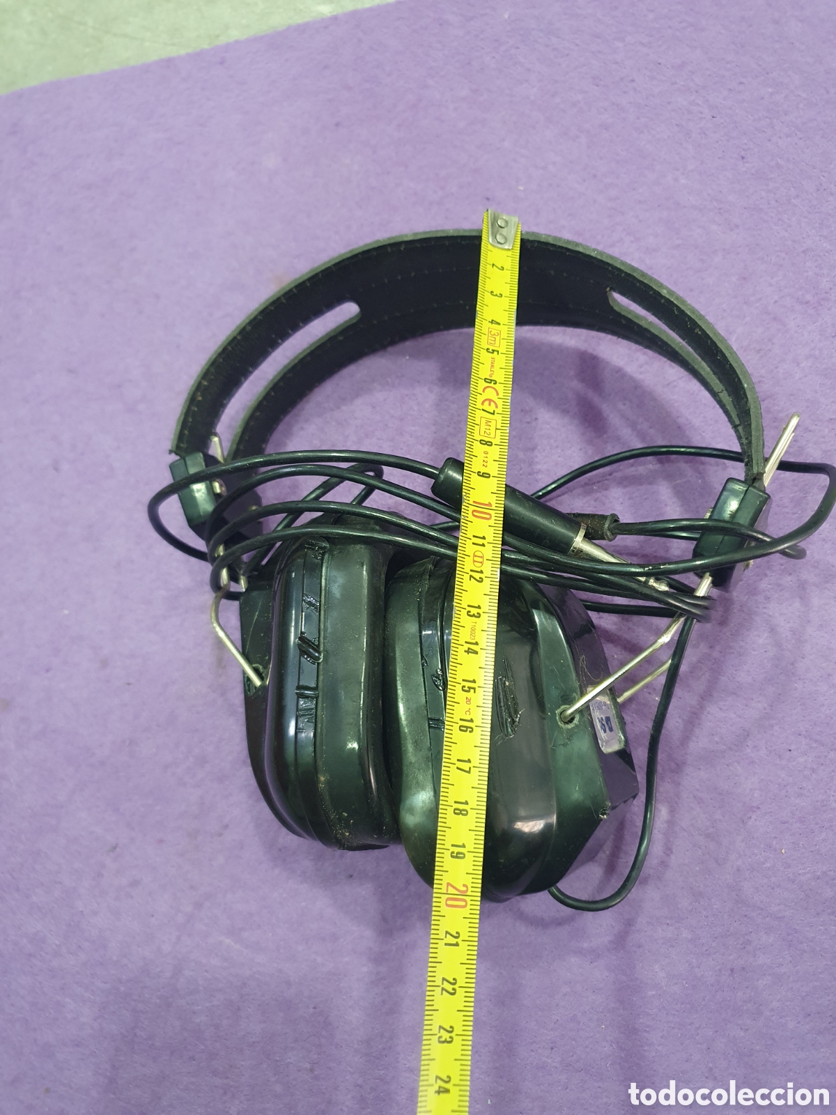Antig&uuml;edades: Auriculares vintage. (L122) - Foto 2