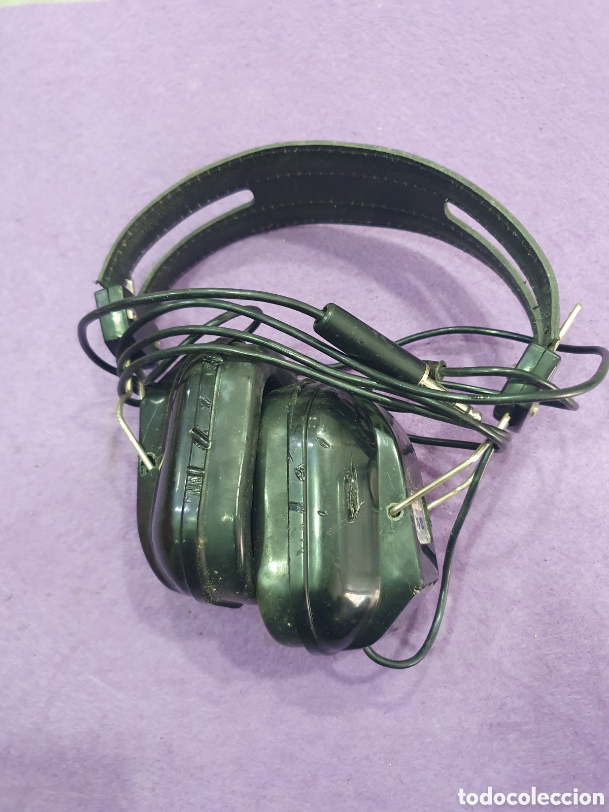 Antig&uuml;edades: Auriculares vintage. (L122) - Foto 3