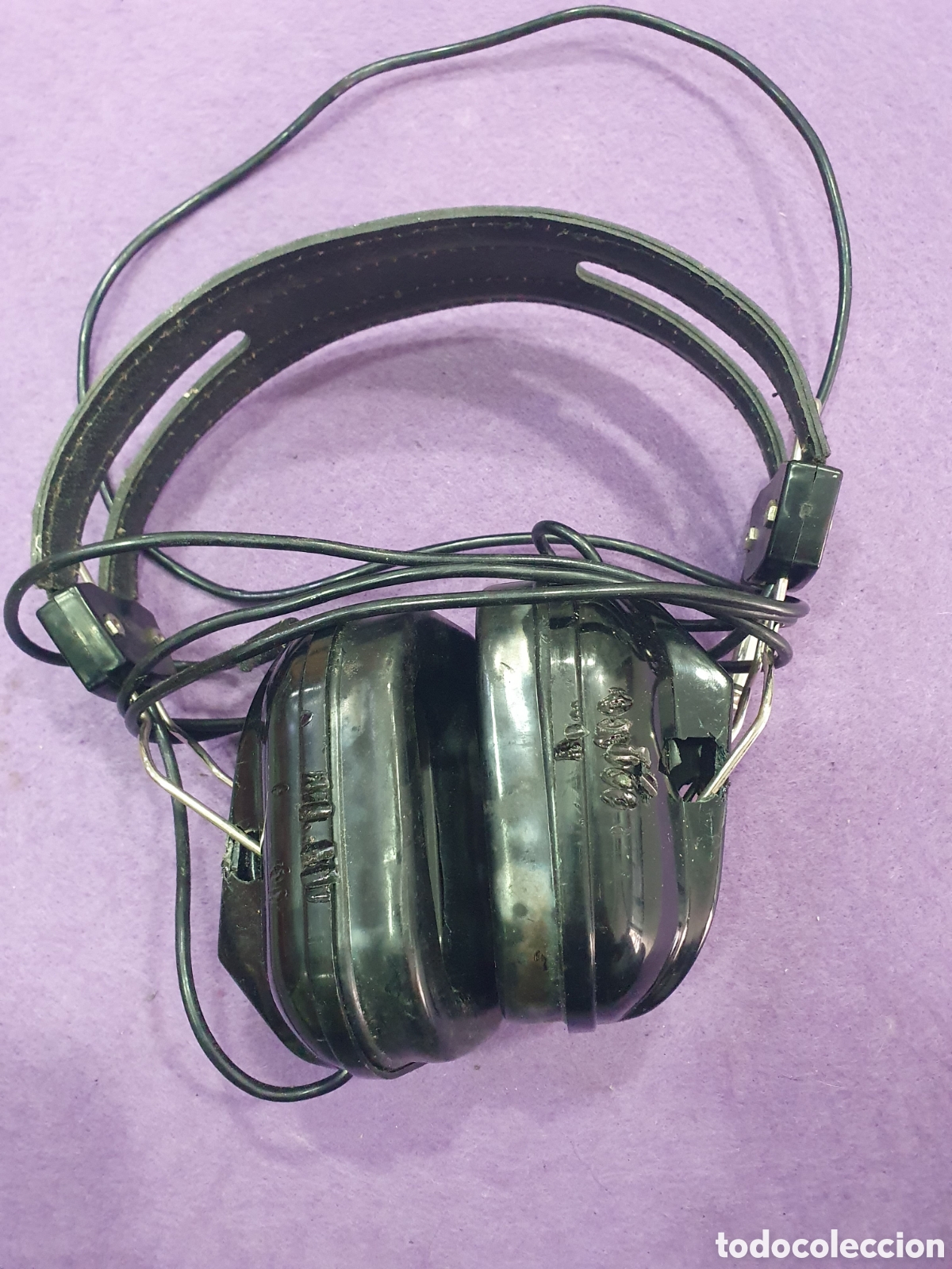 Antig&uuml;edades: Auriculares vintage. (L122) - Foto 1
