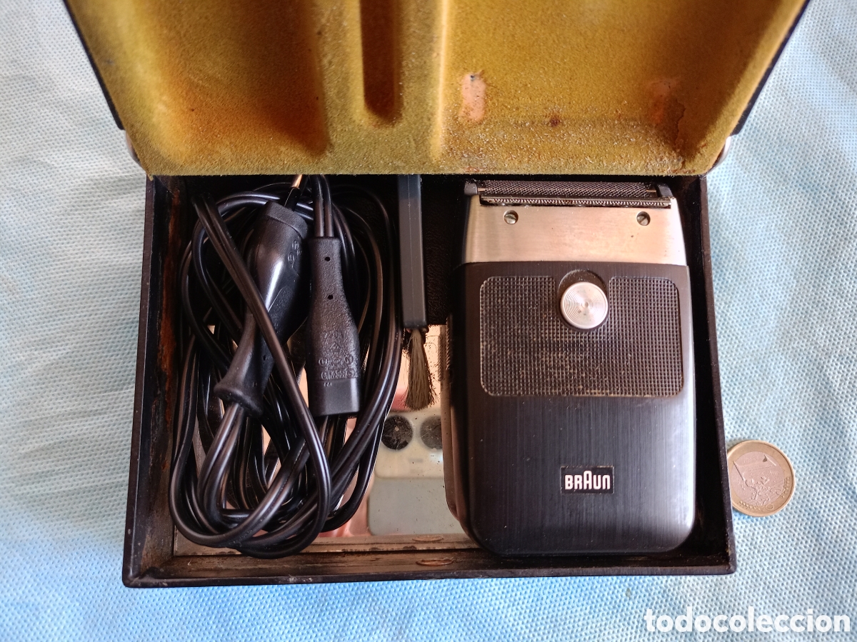 Antig&uuml;edades: M&Aacute;QUINA DE AFEITAR BRAUN EL&Eacute;CTRICA - Foto 2