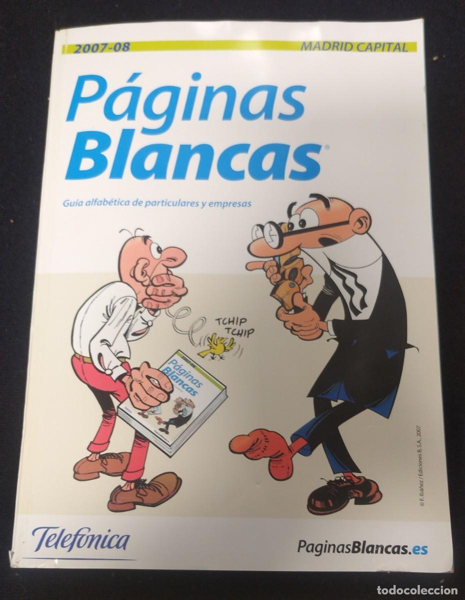 Tel&eacute;fonos: Paginas blancas 2007/08 - Madrid capital. - Foto 1