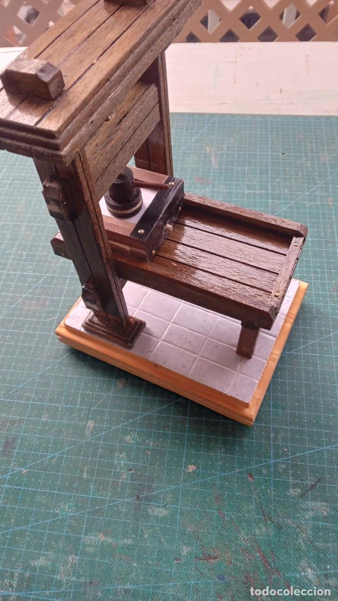 Antig&uuml;edades: MAQUETA IMPRENTA DE GUTENBERG A&Ntilde;O 1450 - MODELO E - Foto 2