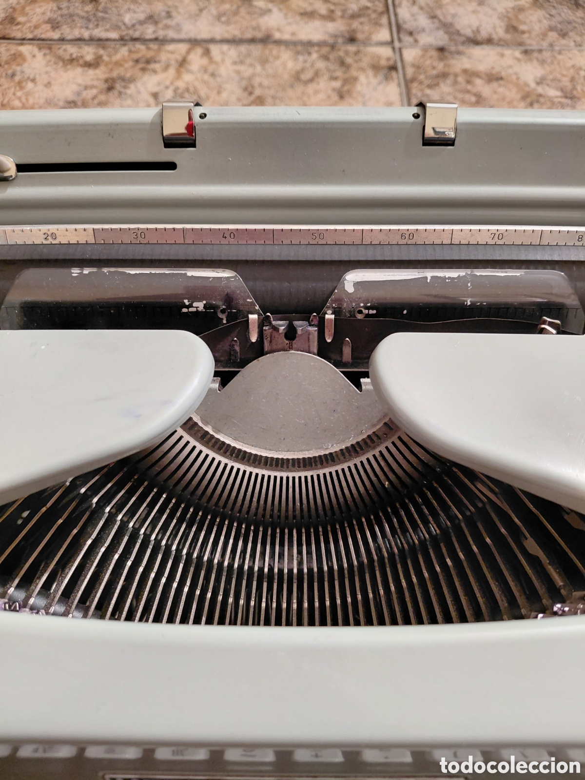 Antig&uuml;edades: M&aacute;quina de escribir Hermes Media 3 - Foto 3