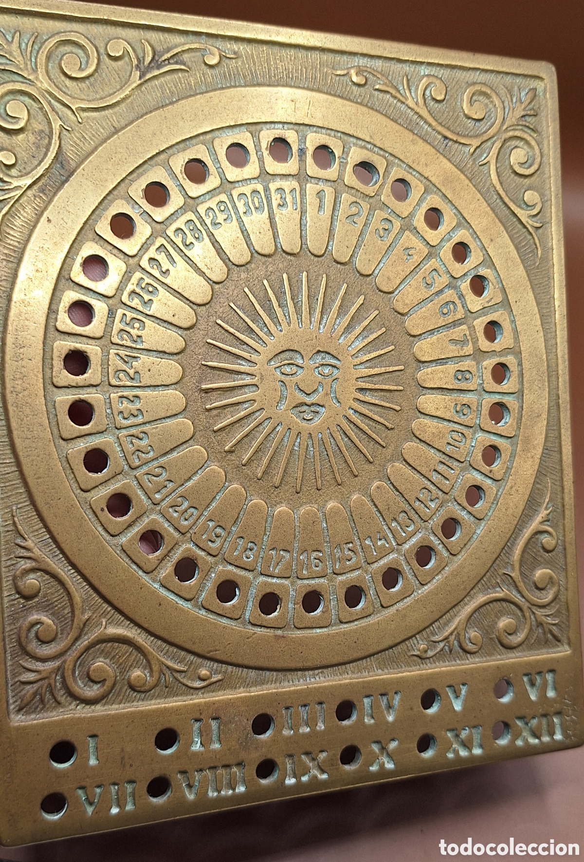 Antig&uuml;edades: Calendario Perpetuo de Bronce - Foto 8