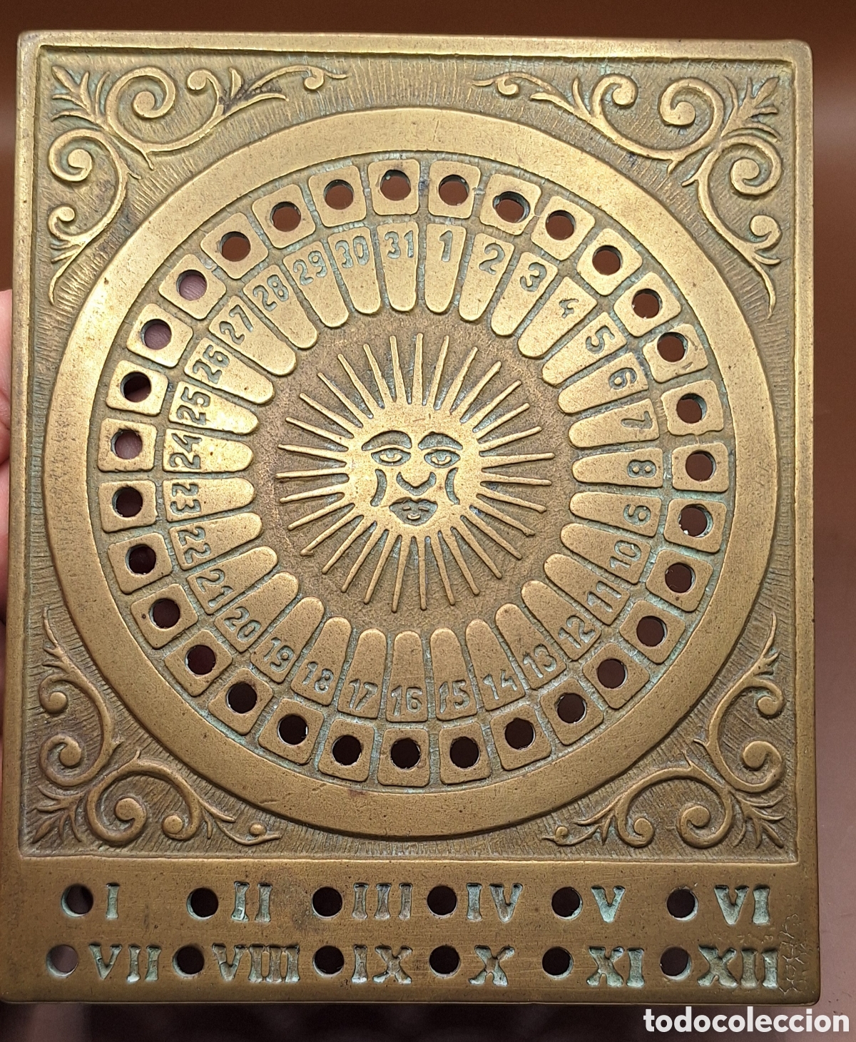 Antig&uuml;edades: Calendario Perpetuo de Bronce - Foto 10