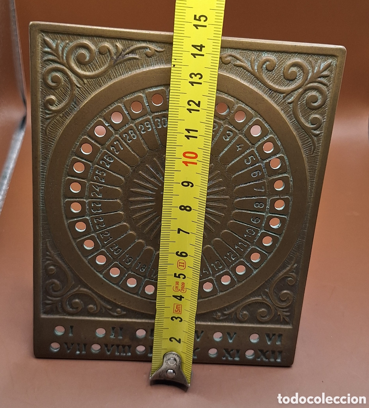 Antig&uuml;edades: Calendario Perpetuo de Bronce - Foto 13