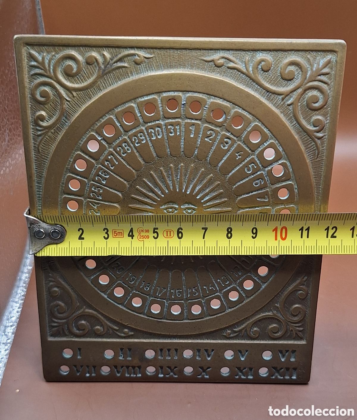Antig&uuml;edades: Calendario Perpetuo de Bronce - Foto 14