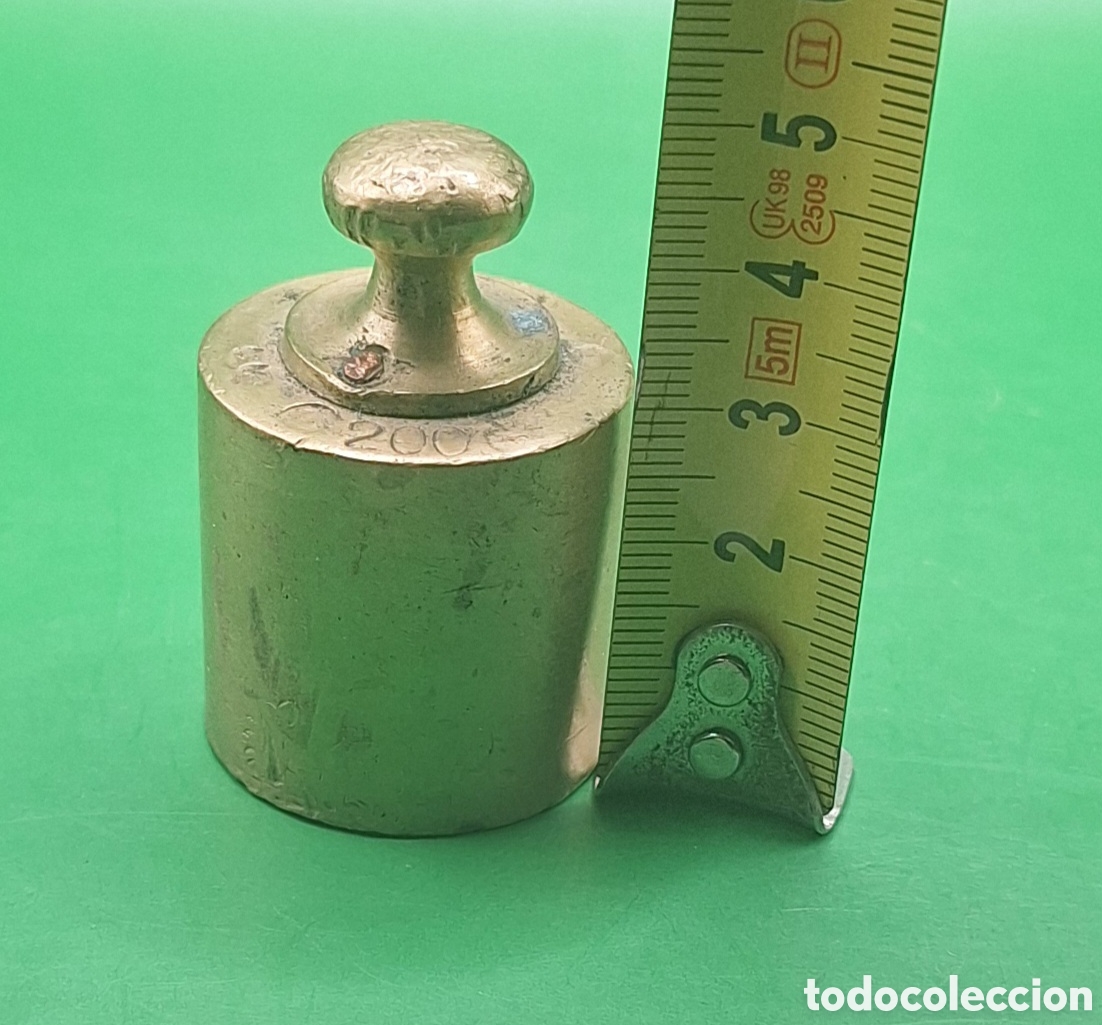 Antig&uuml;edades: Antigua Pesa - Ponderal de Bronce - - Foto 10