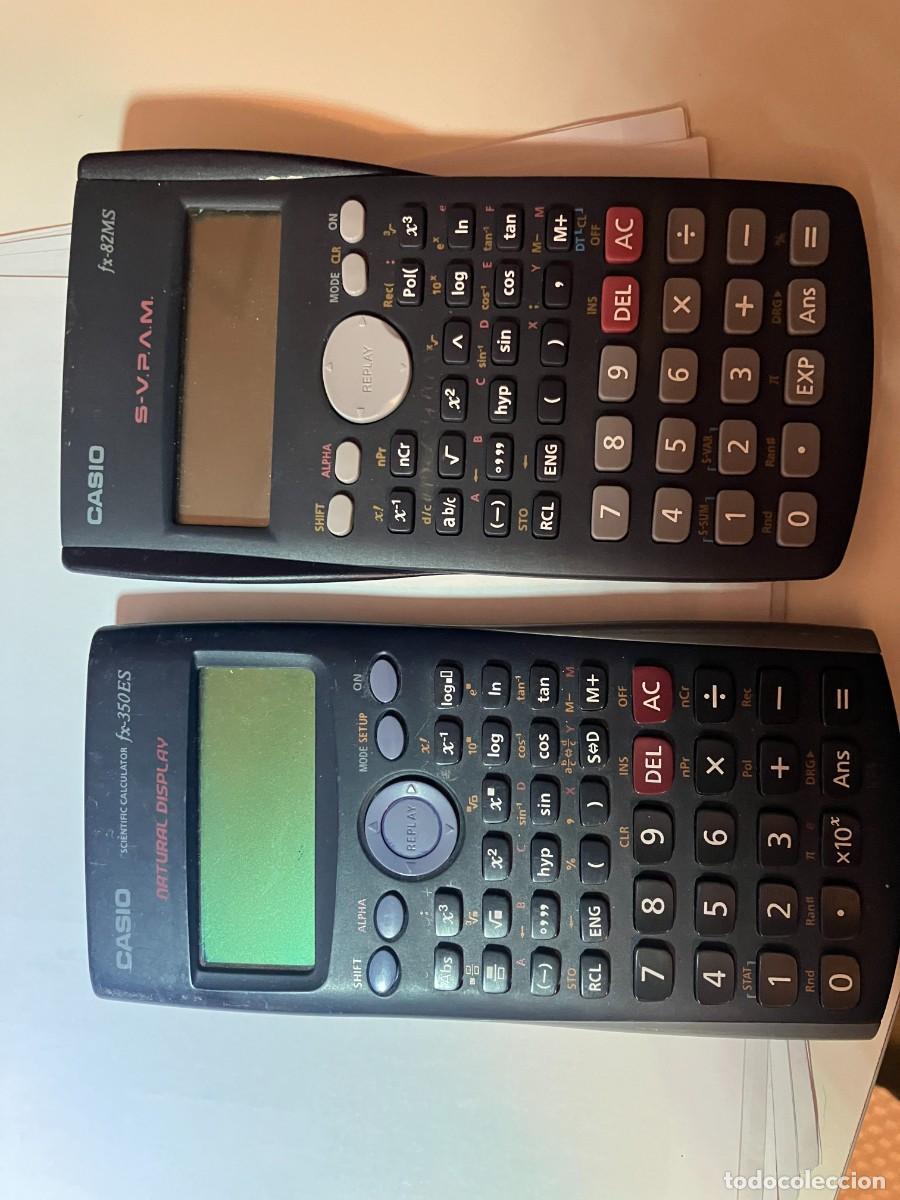 Antig&uuml;edades: 2 Calculadoras Casio - Foto 3