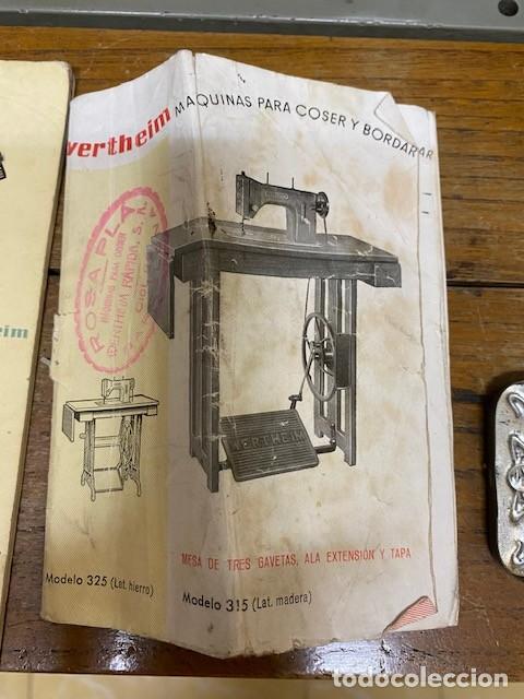 Antig&uuml;edades: MAQUINA DE COSER WERTHEIM BZ - Foto 8