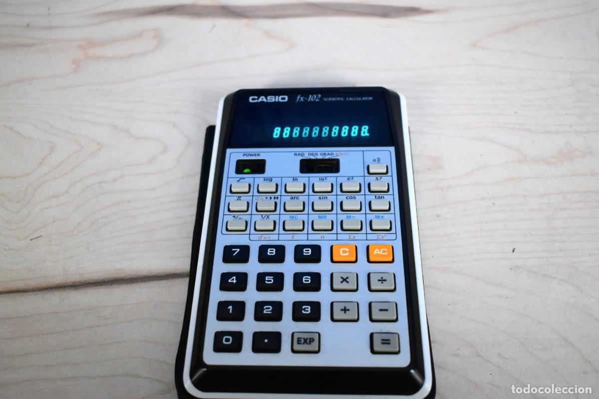 Antig&uuml;edades: Calculadora cientifica Casio FX-102 a&ntilde;os 70 - Foto 9