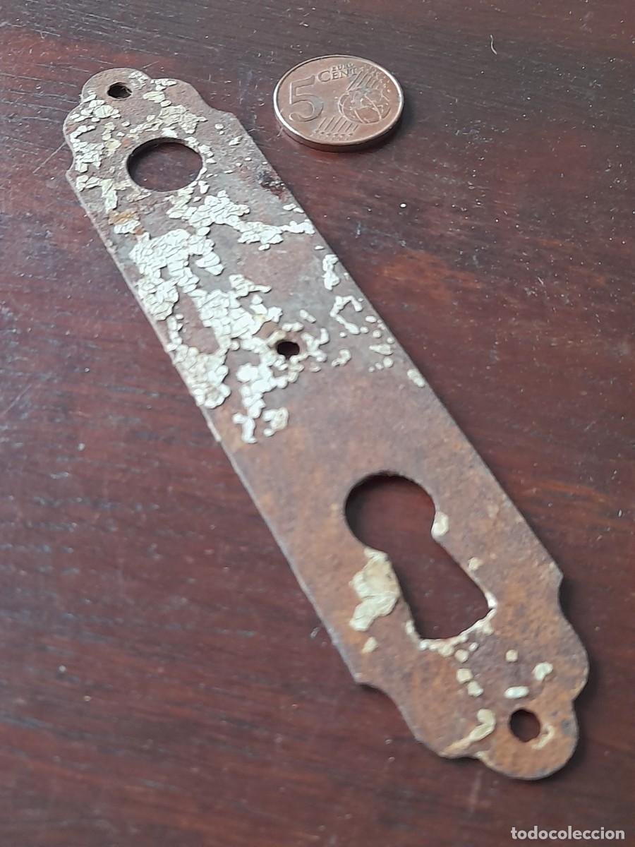 Antiguidades: antigua bocallave por agujeros para mango y llave