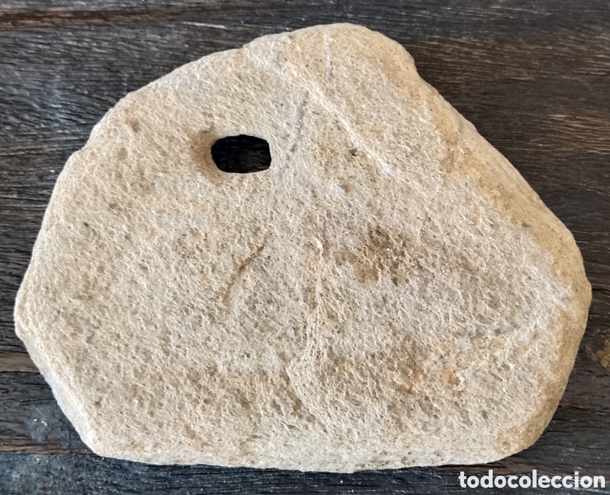Antig&uuml;edades: A-Pesa de piedra pizarra - Foto 2