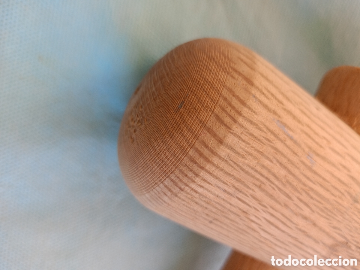 Antig&uuml;edades: ANTIGUO MARTILLO MAZA DE MADERA. - Foto 4