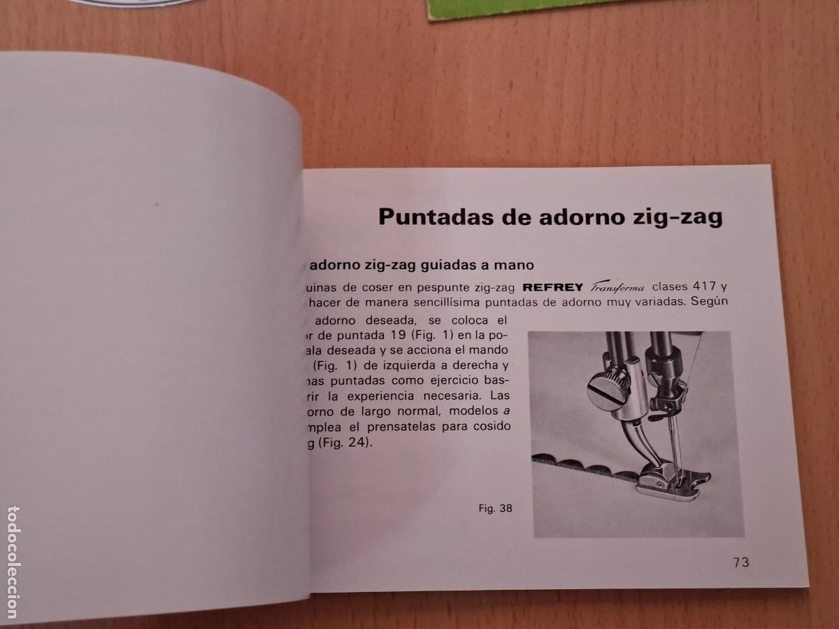 Antig&uuml;edades: LIBRETA DE INSTRUCCIONES+DISKETTE SELECTOR AUTOMATICA DE MAQUINA DE COSER REFREY - Foto 8