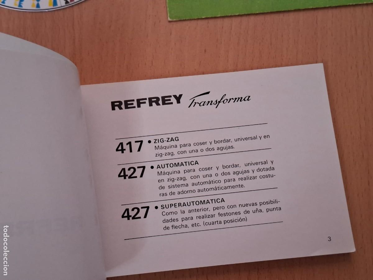 Antig&uuml;edades: LIBRETA DE INSTRUCCIONES+DISKETTE SELECTOR AUTOMATICA DE MAQUINA DE COSER REFREY - Foto 11