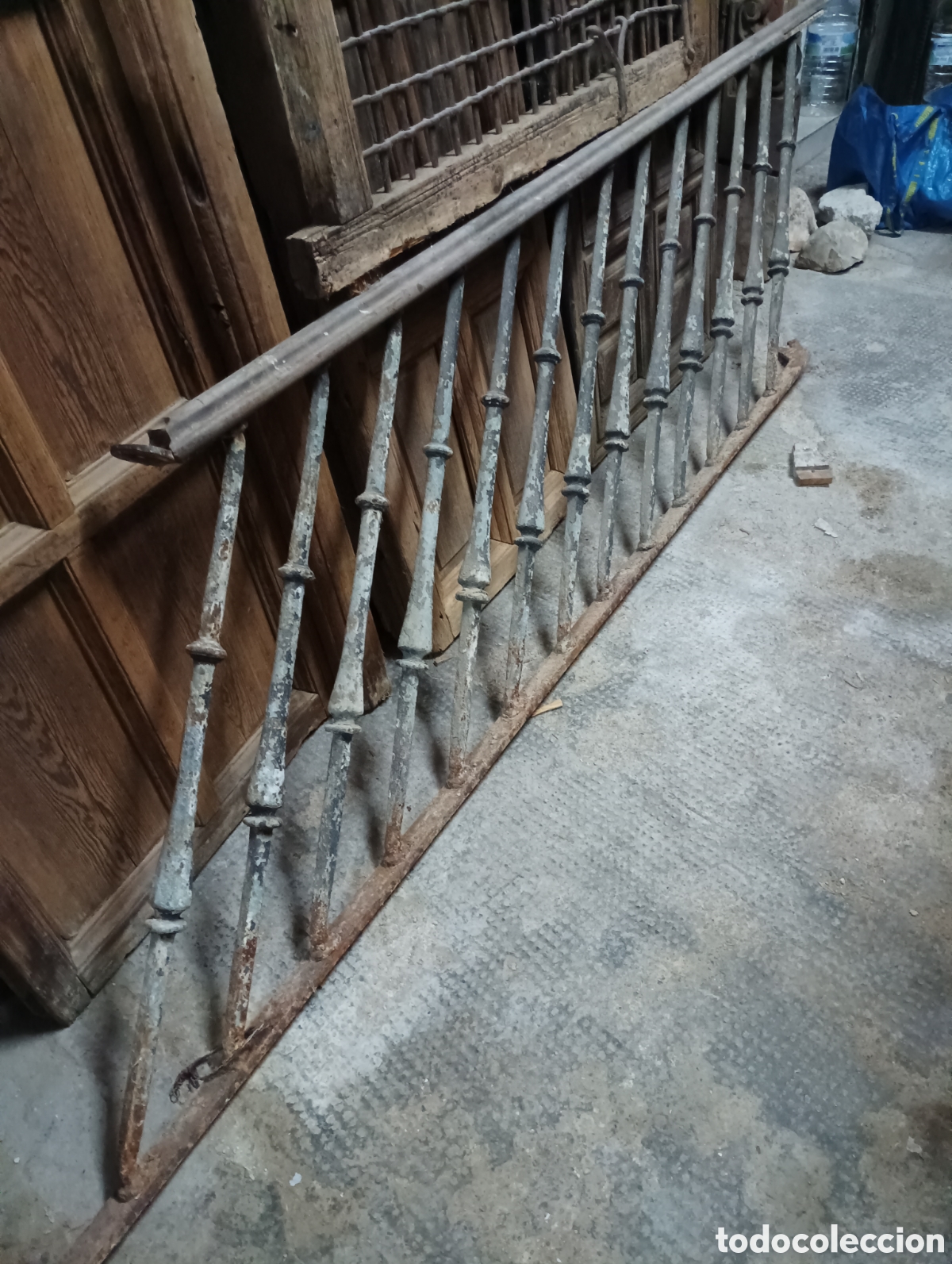 Antig&uuml;edades: BALUSTRADA DE HIERRO FORJADO - Foto 2