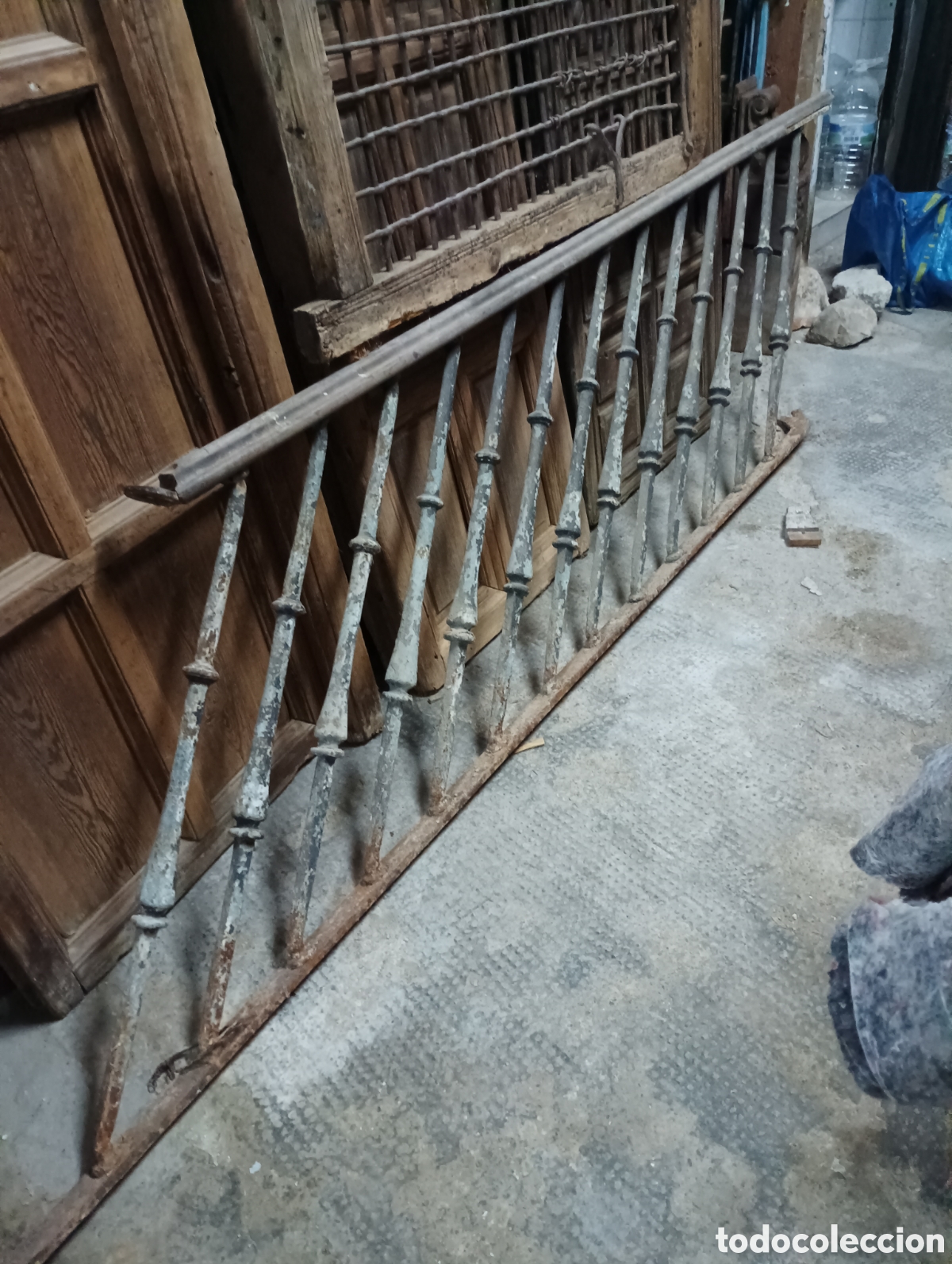 Antig&uuml;edades: BALUSTRADA DE HIERRO FORJADO - Foto 3