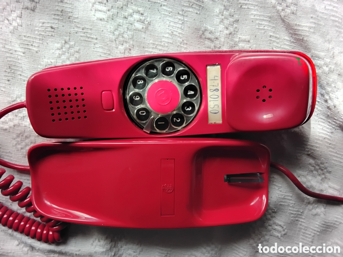 Tel&eacute;fonos: TELEFONO ROJO TIPO GONDOLA TELEFONICA - Foto 2