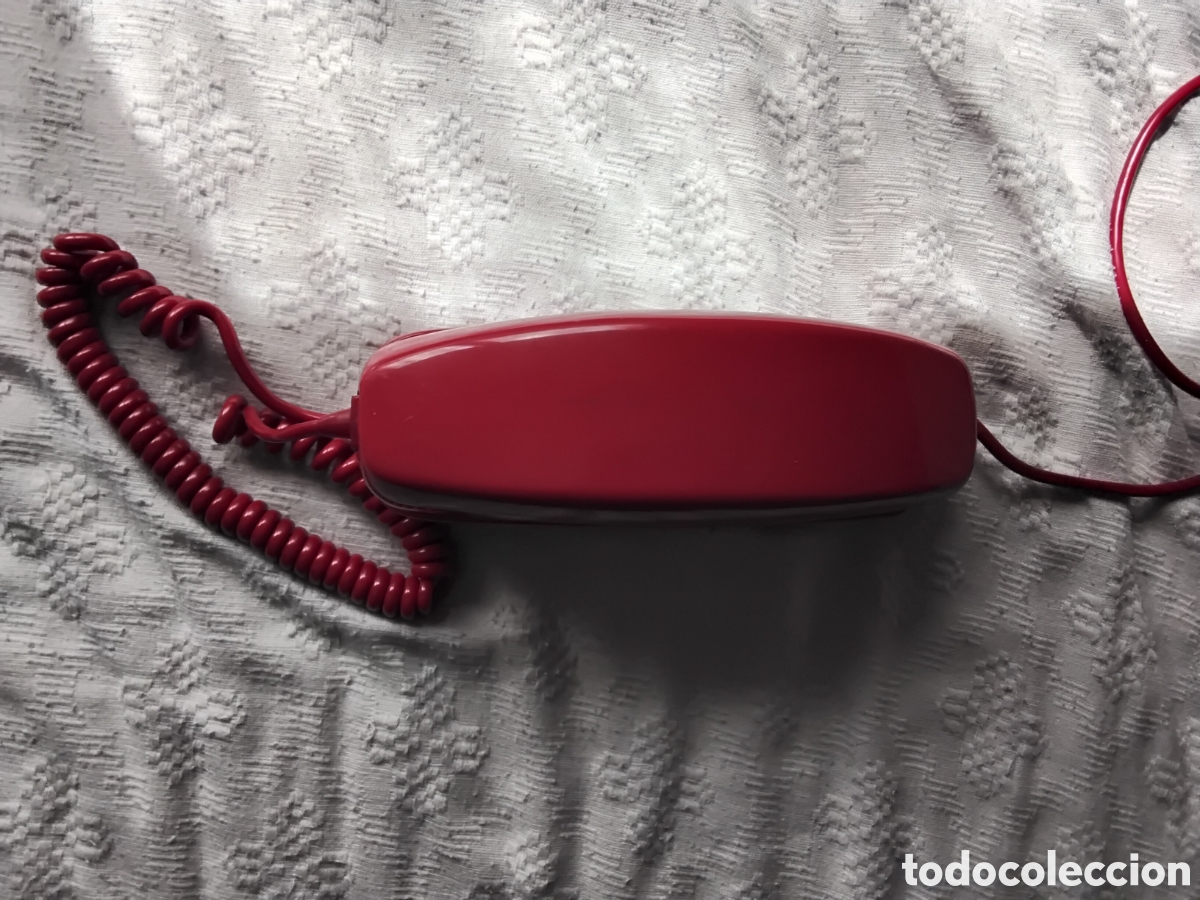 Tel&eacute;fonos: TELEFONO ROJO TIPO GONDOLA TELEFONICA - Foto 3