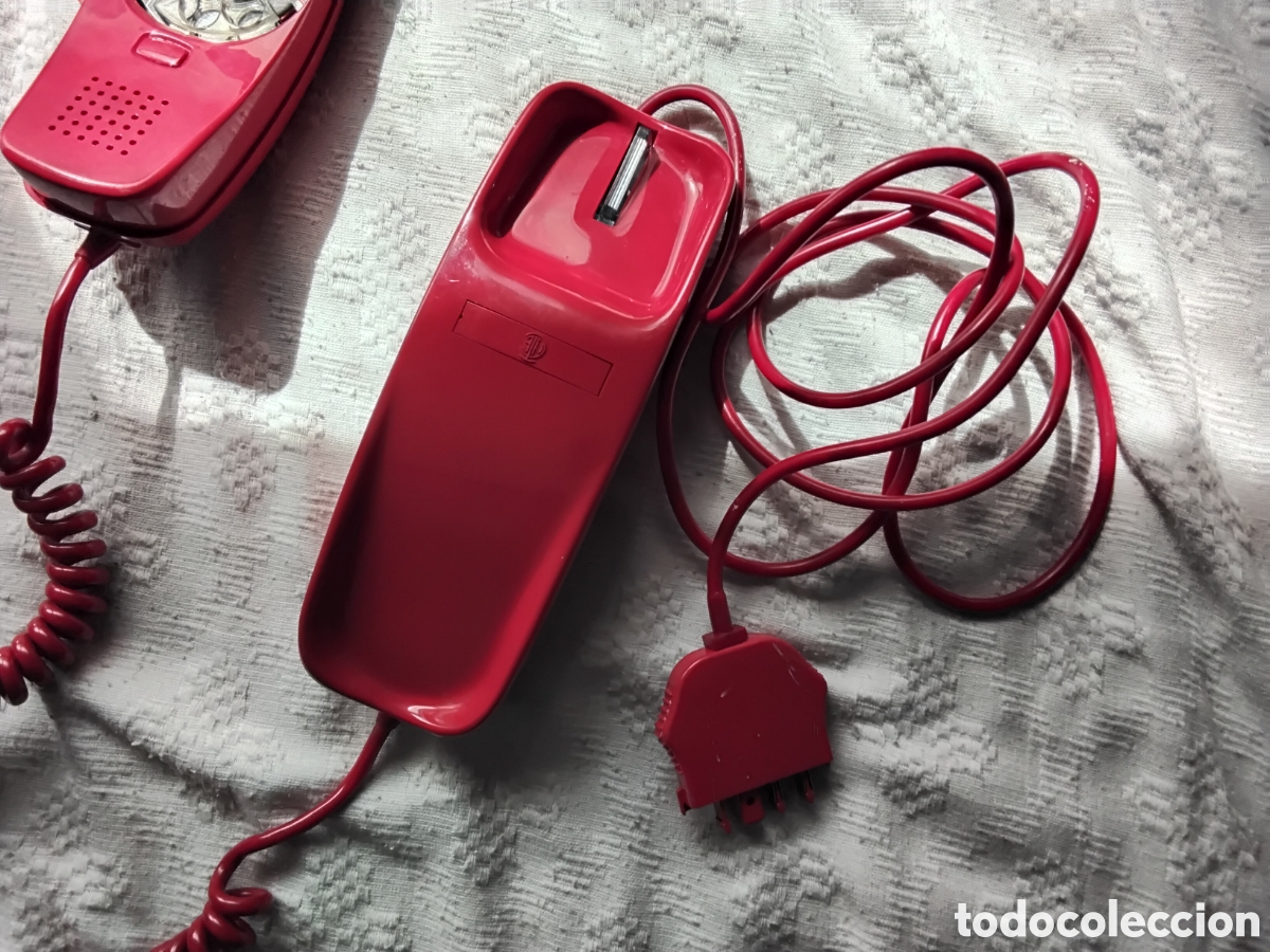Tel&eacute;fonos: TELEFONO ROJO TIPO GONDOLA TELEFONICA - Foto 6