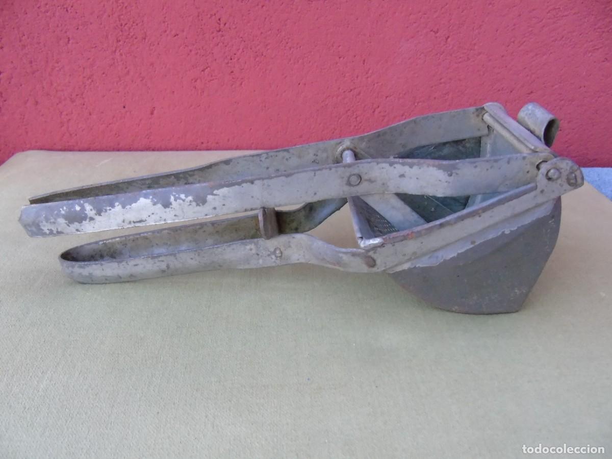Antig&uuml;edades: ANTIGUO Y GRAN TRITURADOR DE ALIMENTOS. - Foto 7