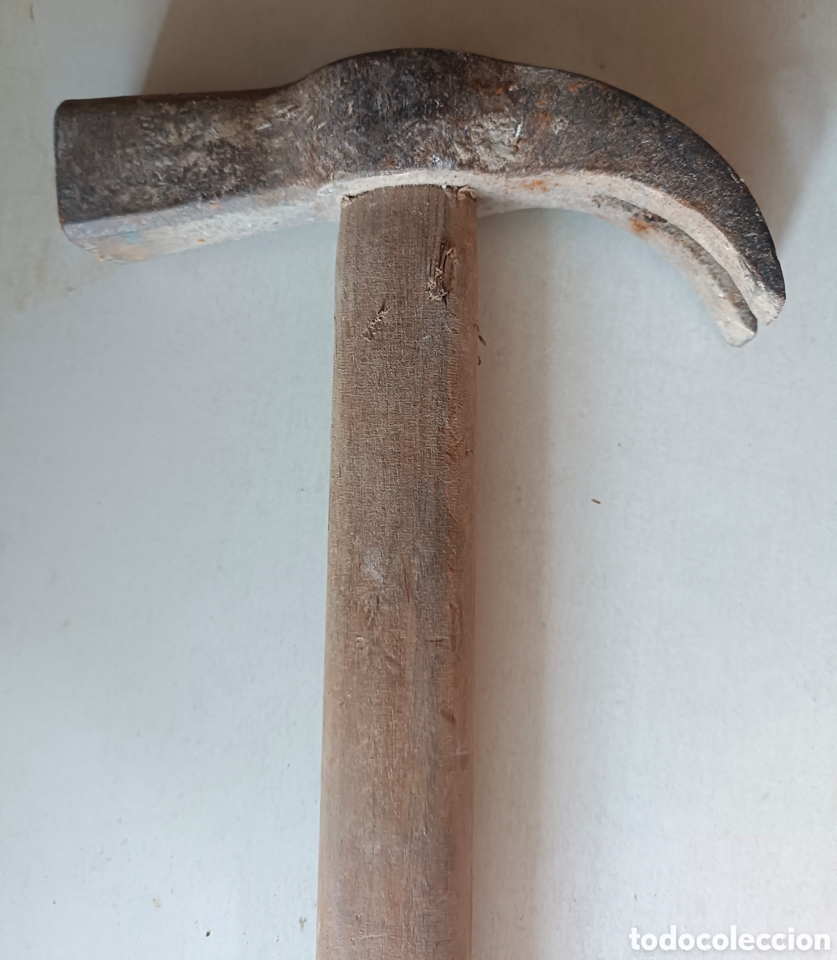 Antiguidades: Martillo sacapuas de mango largo