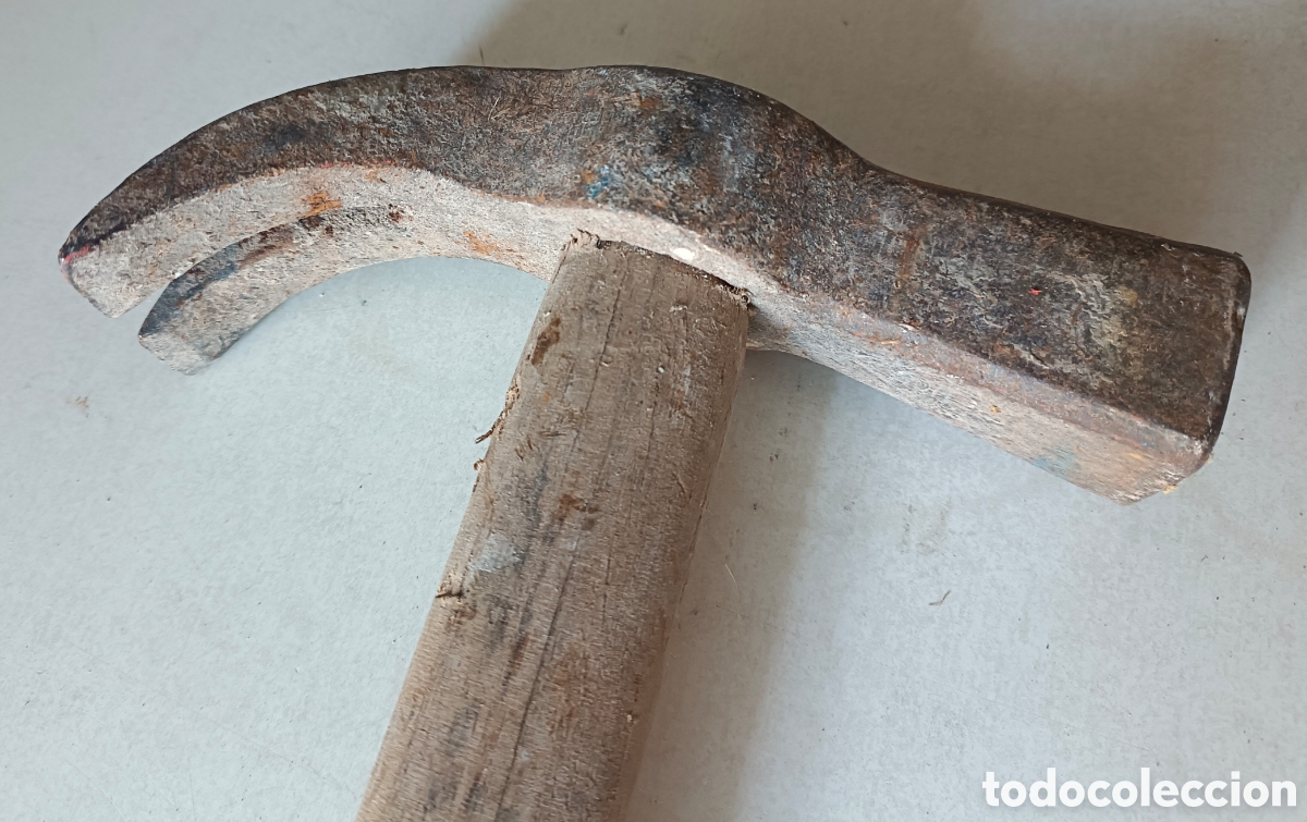 Antig&uuml;edades: Martillo sacapuas de mango largo - Foto 2