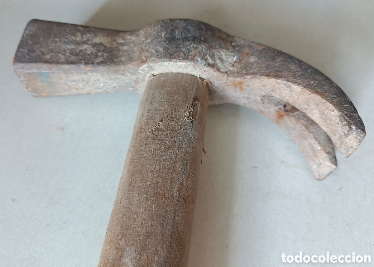 Antig&uuml;edades: Martillo sacapuas de mango largo - Foto 4