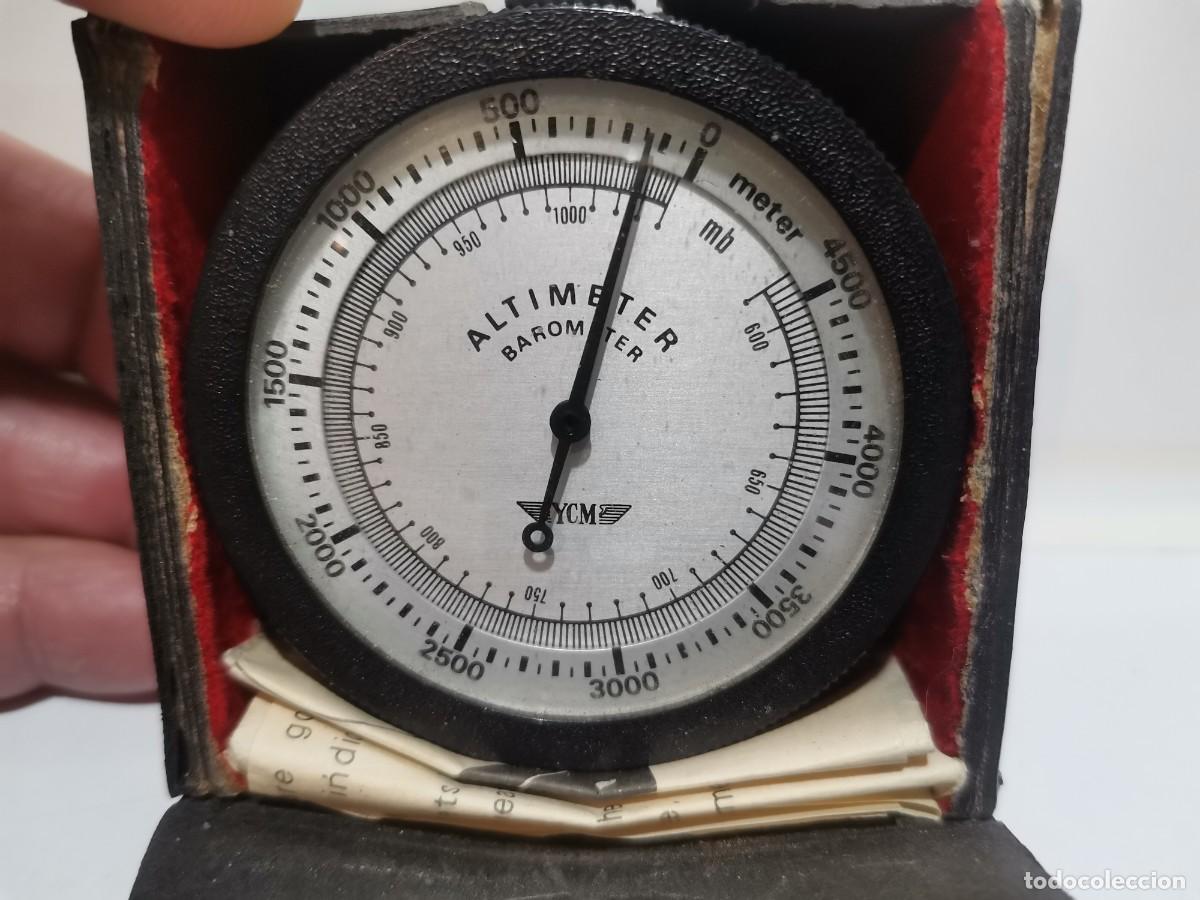 Antig&uuml;edades: altimetro y barometro ycm antiguo - Foto 7
