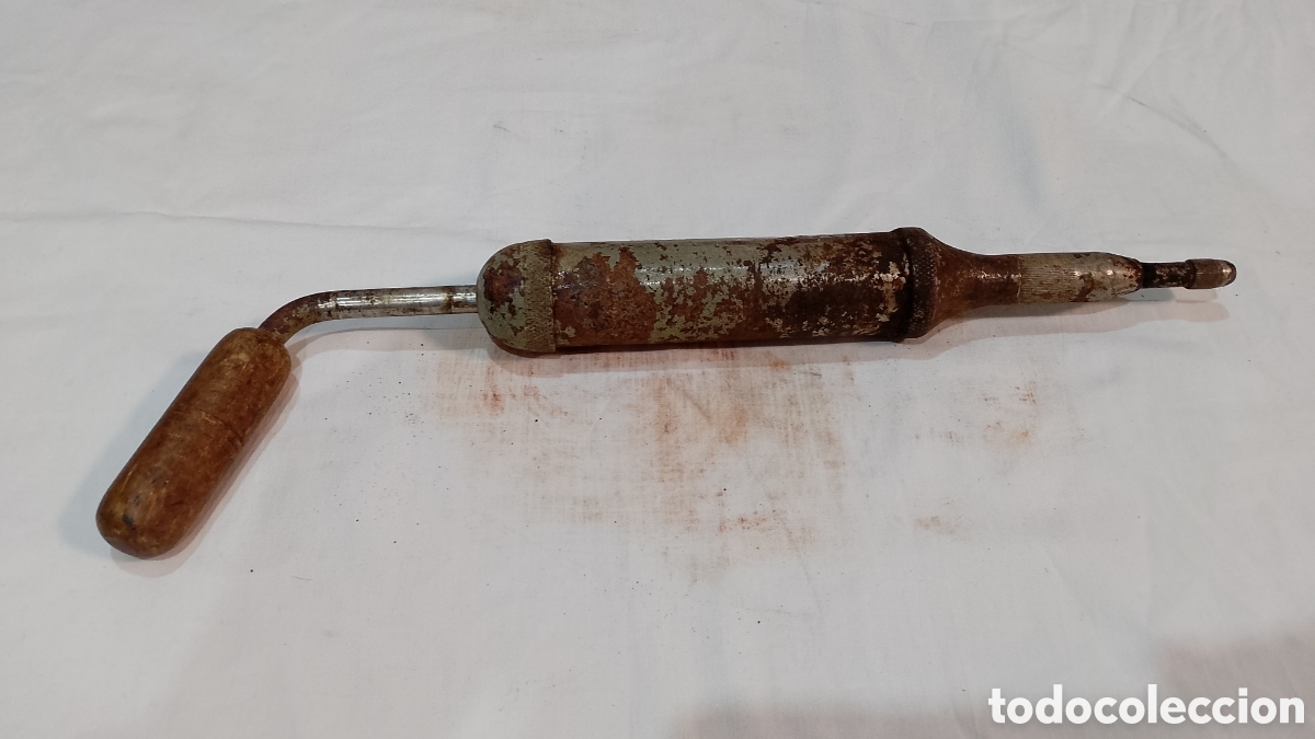 Antig&uuml;edades: Engrasador antiguo manual - Foto 2