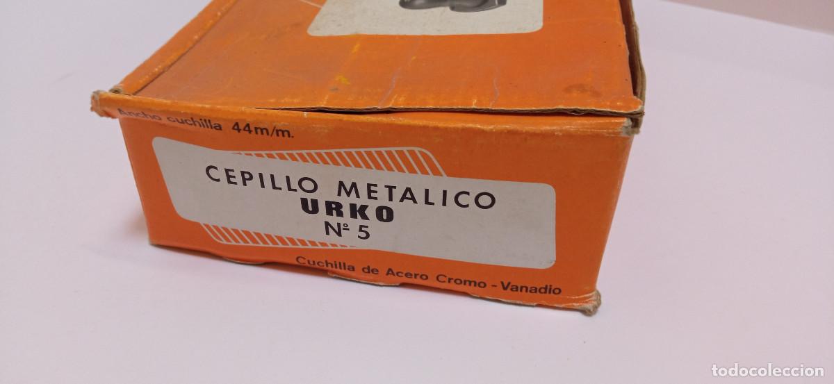 Antig&uuml;edades: Cepillo Met&aacute;lico Urko N&ordm;5 - Foto 3