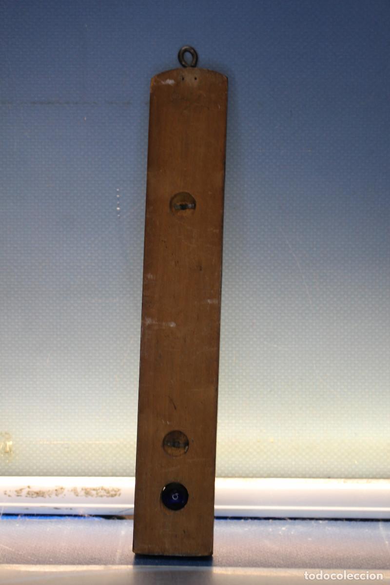 Antig&uuml;edades: Antiguo term&oacute;metro de pared. - Foto 2