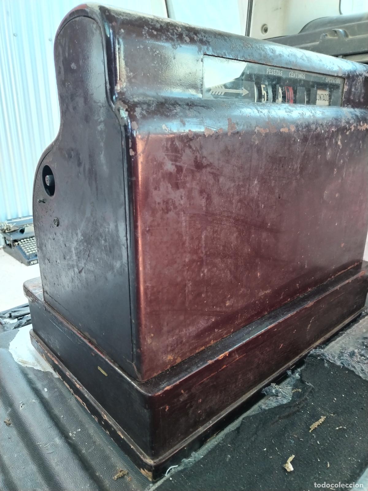 Antig&uuml;edades: Caja Registradora NATIONAL - Foto 11