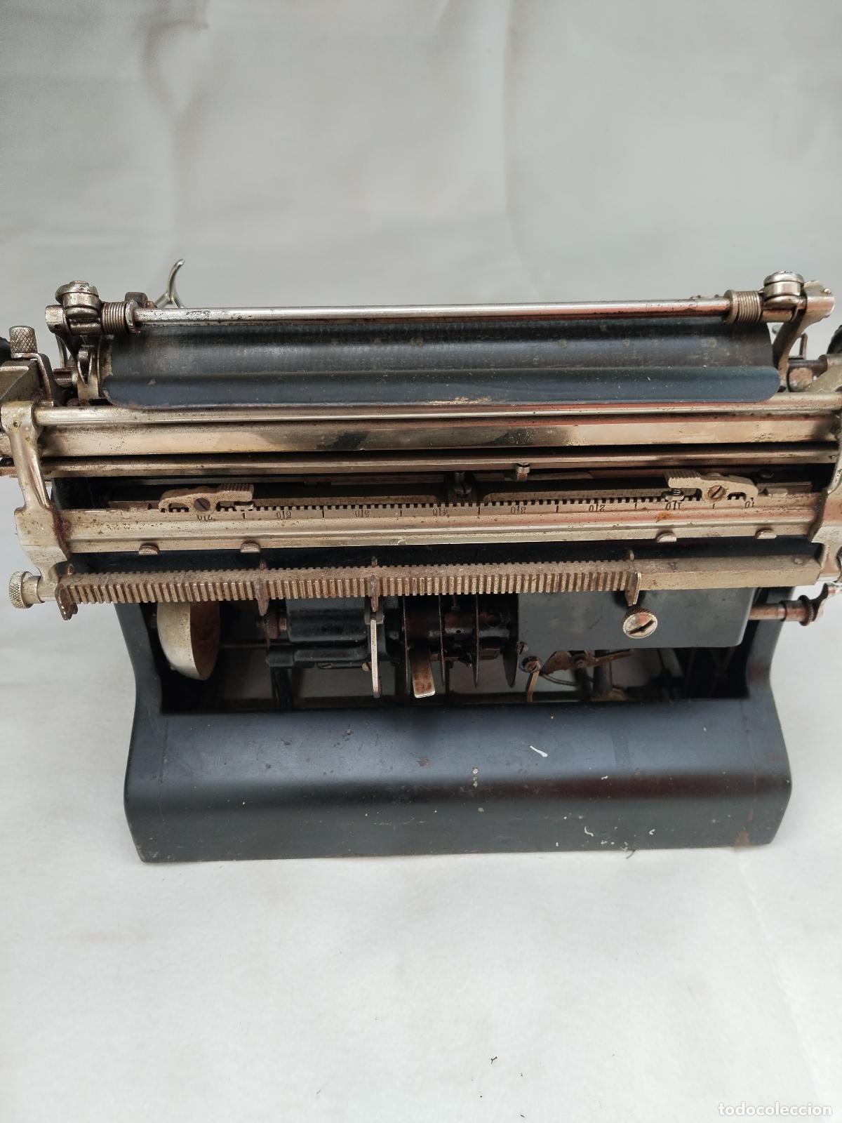 Antig&uuml;edades: MAQUINA DE ESCRIBIR SMITH PREMIER N&ordm;10 TYPEWRITER. - Foto 3