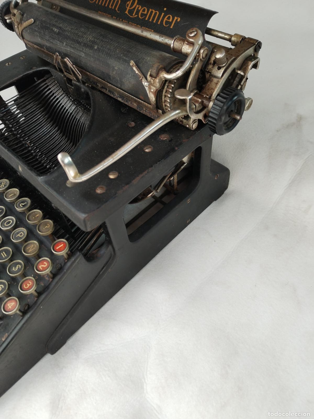 Antig&uuml;edades: MAQUINA DE ESCRIBIR SMITH PREMIER N&ordm;10 TYPEWRITER. - Foto 6